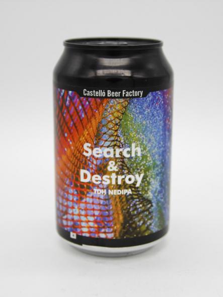 CASTELLÓ BEER FACTORY - SEARCH & DESTROY 33cl - La Black Flag